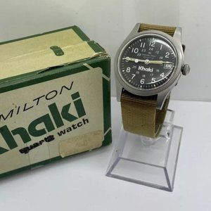 Vintage Hamilton Khaki Military Wrist Watch 9219